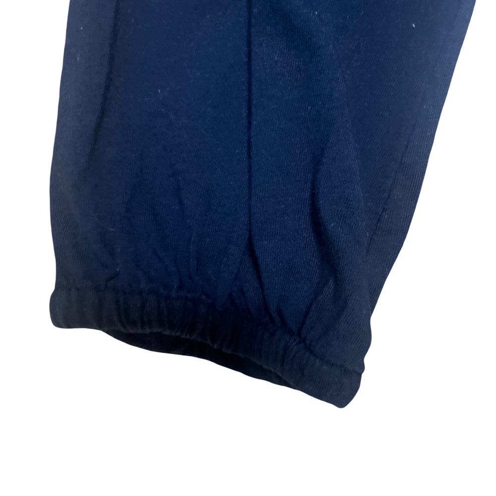 J. Jill Navy Blue Tunic Top with Floral Embroidery Size S - Picture 5 of 8